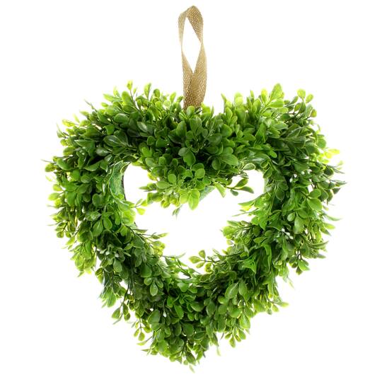 Shop For The Boxwood Heart Wreath By Ashland At Michaels